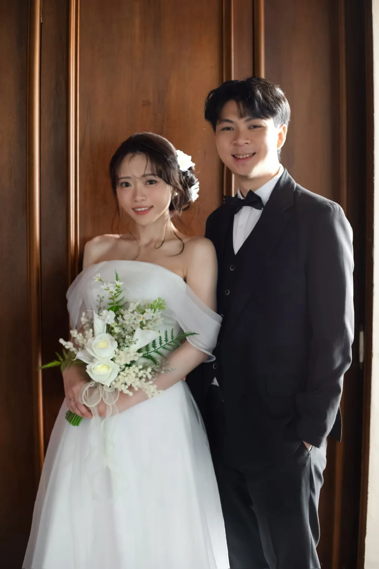 復古風格婚紗照 02